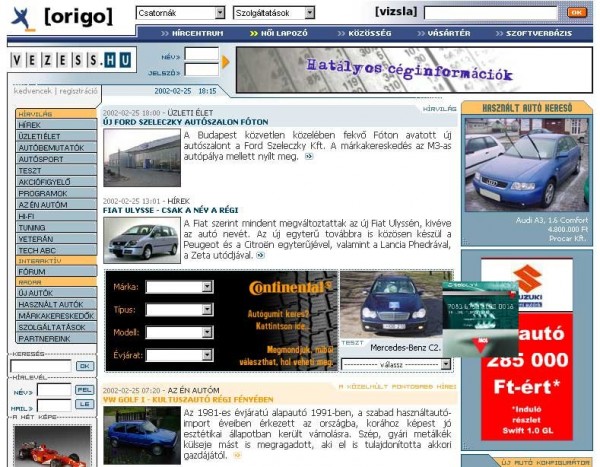 Megújult a vezess.hu