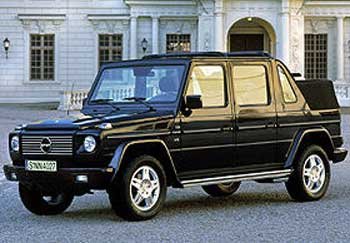 Kabrió a hosszú G-Mercedesből