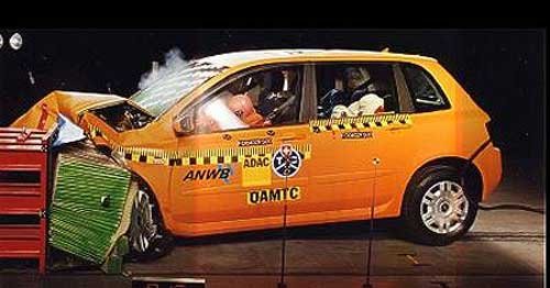 Fiat Stilo törésteszt