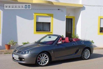 MG TF: nyitott tetős élvezet, megfizethető áron