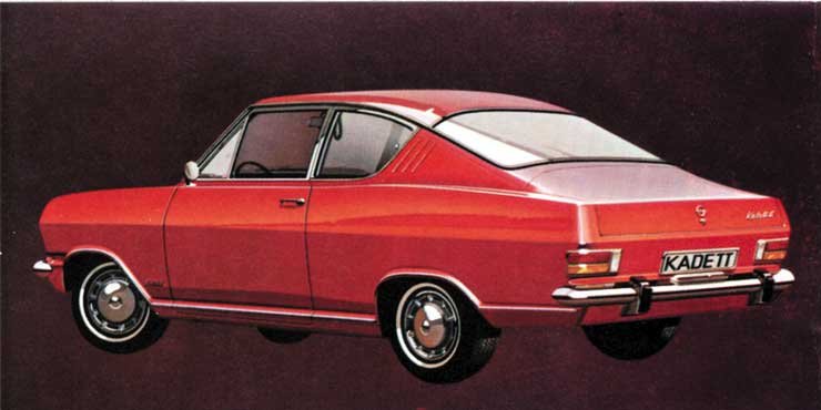 Nem hívták fastback-nek, de stilisztikailag tökéletesen az az 1965-ös Opel Kadett Coupé
