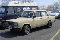 Gyorsulás a Rábaringen 15 A maximális turbónyomással 205 lóerős a turbós Lada