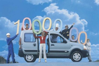 Egymillió Renault Kangoo