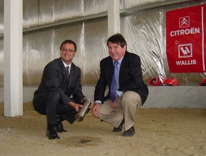 Új szalont épít a Citroën Wallis