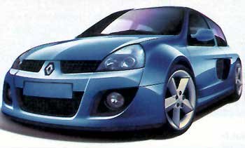 Facelift a V6-os Clión