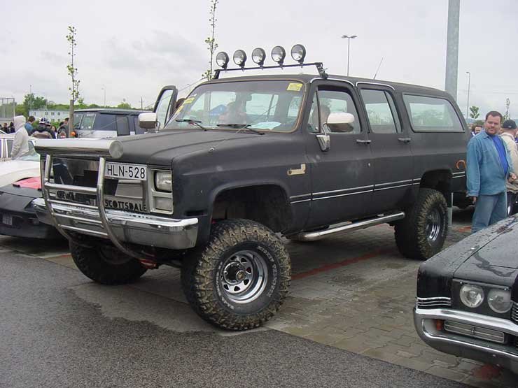 Ránézésre is félelmetes ez a Chevy Scottsdale