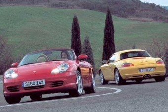 Modellfrissítés a Porsche Boxsteren