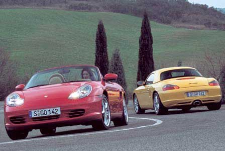 Modellfrissítés a Porsche Boxsteren