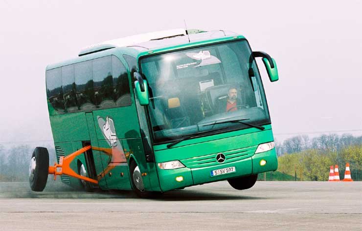 DC fejlesztés - Javuló menetbiztonság a buszokhoz