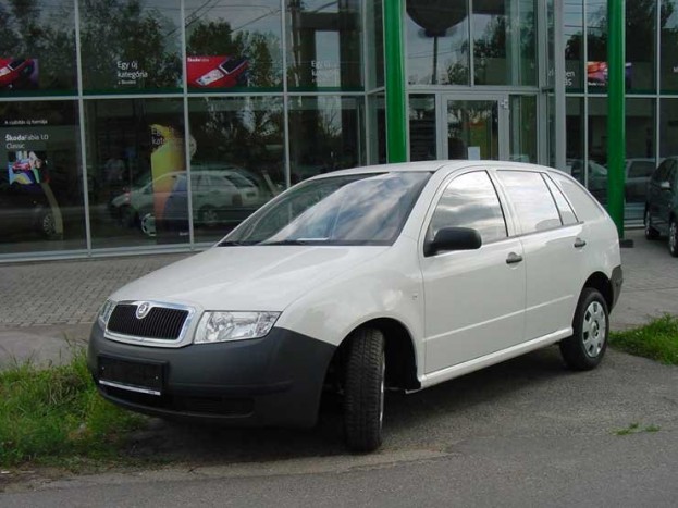 Haszonjármű a Skoda Fabia Combiból