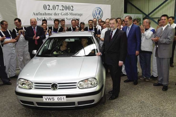 Négyes Golfot gyárt a bosnyák TAS utóda