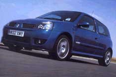 Könnyített Renault Clio Sport