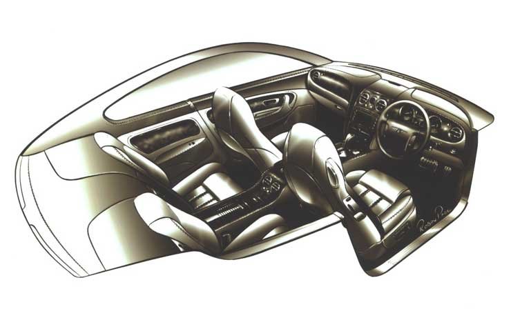 Gyári adatok szerint 4 személy számára kényelmes utastér és 355 literes csomagtér