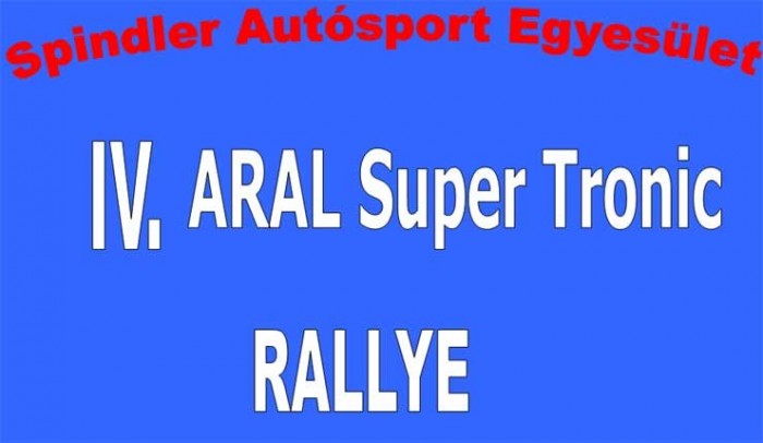 Aral Super Tronic Rallye Oroszlányban