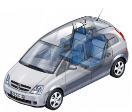 FlexSpace az Opel Merivában