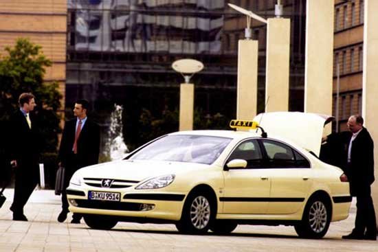 Peugeot 607 taxi Németországban