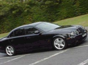 Racing Green Jaguar S-Type R