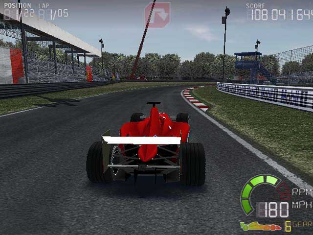 Akár már a 2002-re átépített Hockeinheimringen is versenyezhetünk az F1 2002-vel