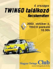 4. országos Twingo találkozó Kecskeméten
