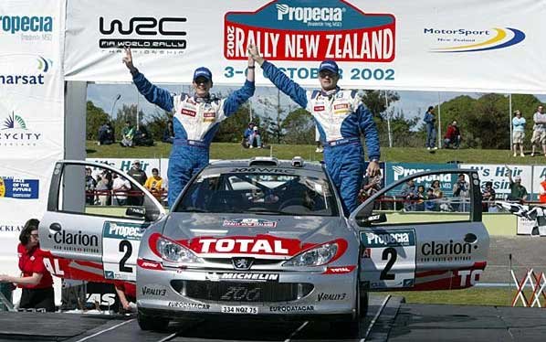 Grönholm és a Peugeot is világbajnok