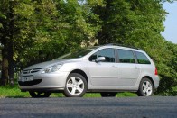 Teszt: Peugeot 307 Break 1.6 Presence - Csomagtérben nagy Peugeot 307 Break 1.6 Presence