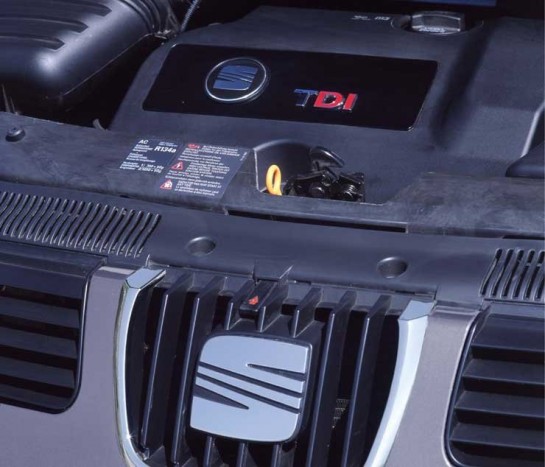Új TDI motor a Seat Alhambrában
