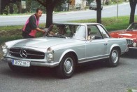 Kezdetben nem fűztek sok reményt a Pagoda Mercedes sikeréhez, mely a 190 SL-t váltotta le