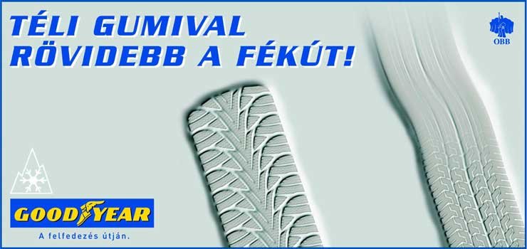 Goodyear kampány a biztonságért