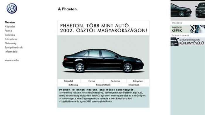 Működik a phaeton.hu