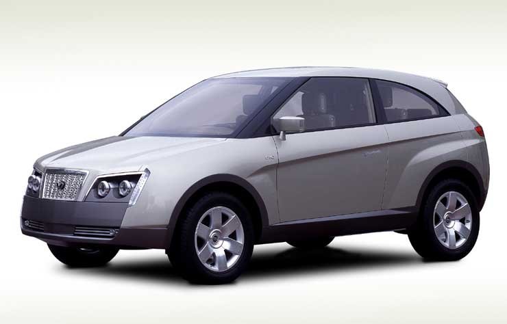 Kupé és terepjáró keveréke az Oto tanulmányautó. Mozgatásáról soros hathengeres benzinmotor gondoskodik