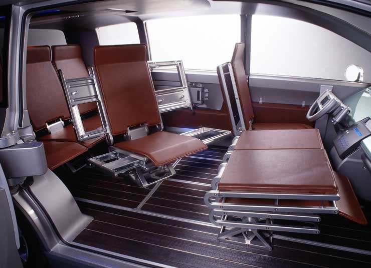 Könnyen alakítható irodává, hálószobává vagy áruszállítóvá a Flex utastere