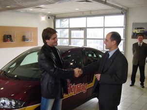 Szabolcs átvette Audi A2-sét