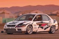 Lancer EVO VII HKS módra