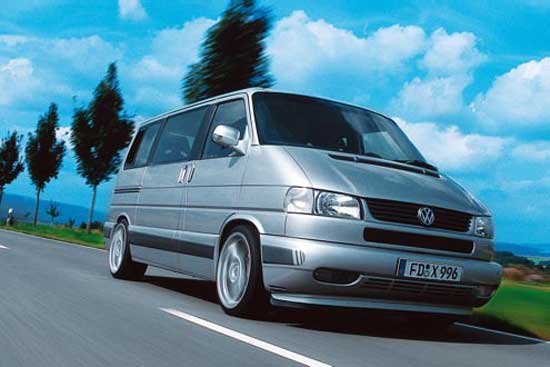 A Claer VW T4-es egy igen jó kiállású Porsche