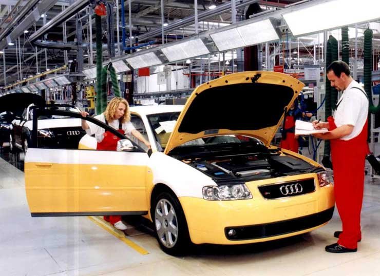 A 2002-ben gyártott 18 895 A3 összesen 2928 autóval több a 2001-es számnál