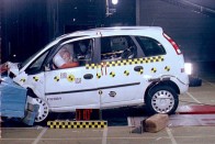 Igen jó oldalsó és megfelelő frontális ütközésvédelemmel négy csillagot, 26 pontot kapott az Opel Meriva. Egy új típustól azonban alaposabb gyalogosvédelmet várt volna az Euro NCAP