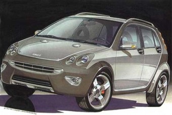 4x4-es egyterű a Smarttól