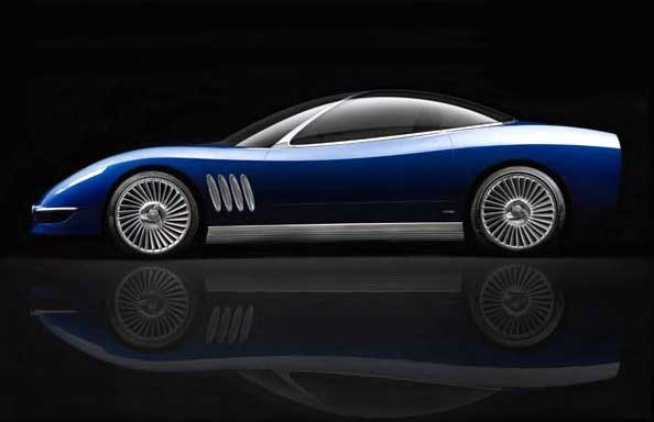 David Holls C3-as Corvette-jét idézi a hullámos övvonal