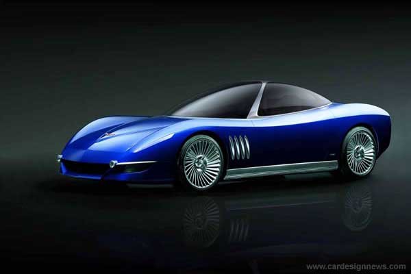 Fabrizio Giugiaro a tanulmányt az ötvenedik Corvette évforduló tiszteletére készítette