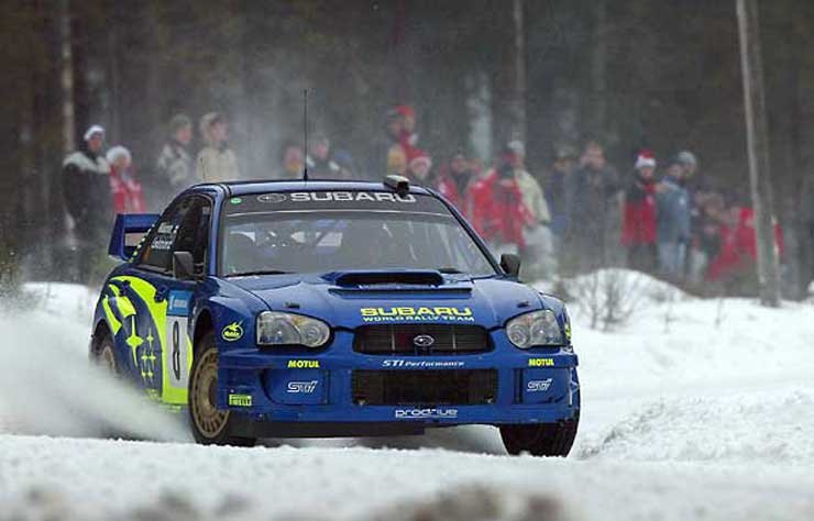 Tommi Mäkinen a második helyen ért célba, és sok helyen megszorongatta az élen álló Grönholmot