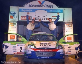 Elindult a rali ob - Benik nyerte a Salgó Ralit