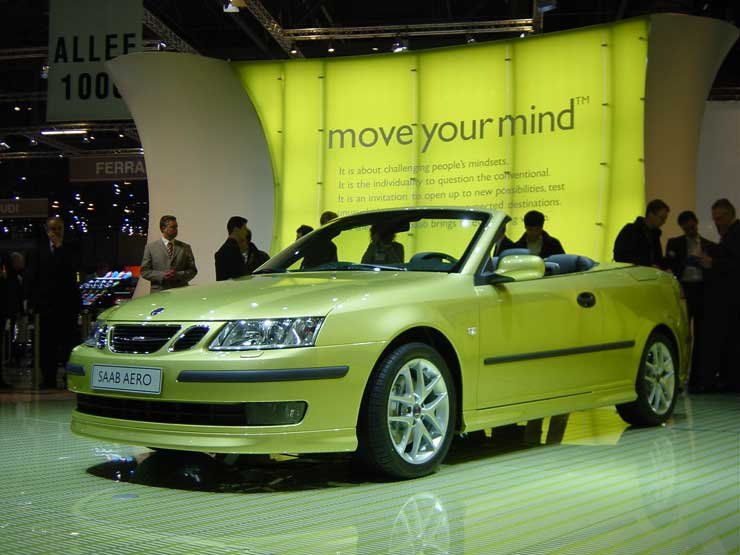Genfi premier: Saab 9-3 Cabriolet