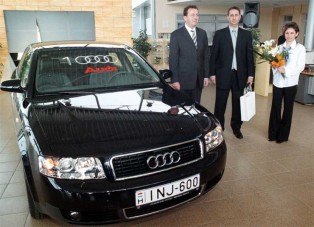 Audi siker: 10 000 új autó hazánkban