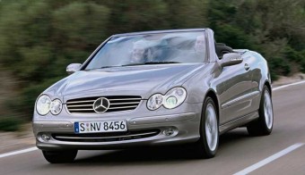 Mercedes CLK Cabriolet: csillagos ég alatt