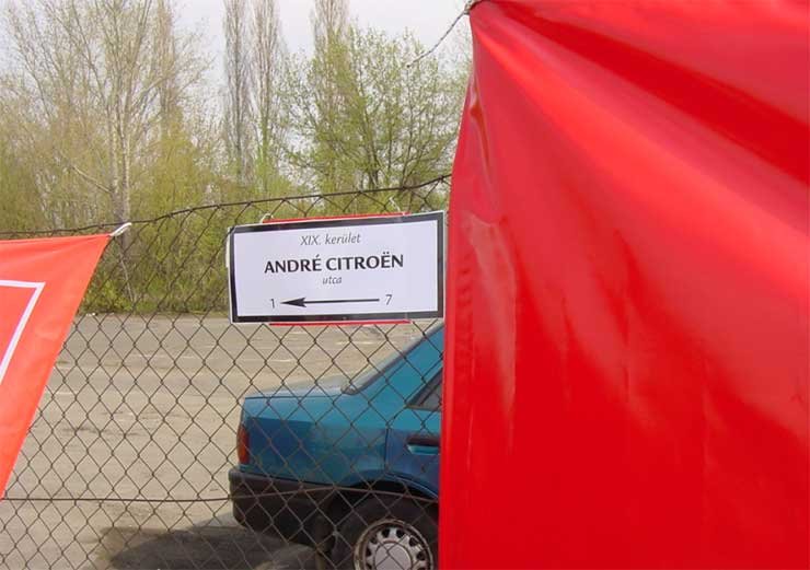 André Citroën-ről nevezik el az építkezéssel létrejövő utcát