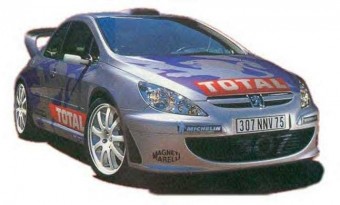 Jövőre vetik be Peugeot 307 WRC-t