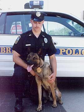 Rendőrkutyának tilos visszaugatni?