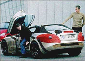 Coulthard vezette az SLR-t