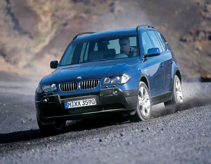 BMW X3 Frankfurtban!
