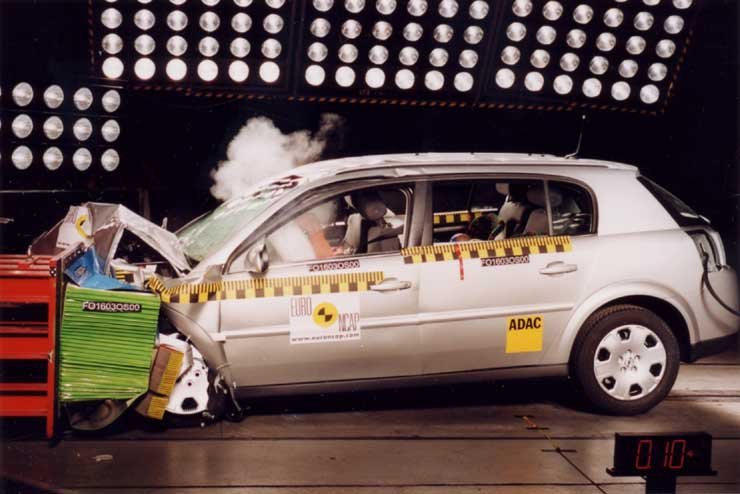 EuroNCAP törésteszt eredmények 12